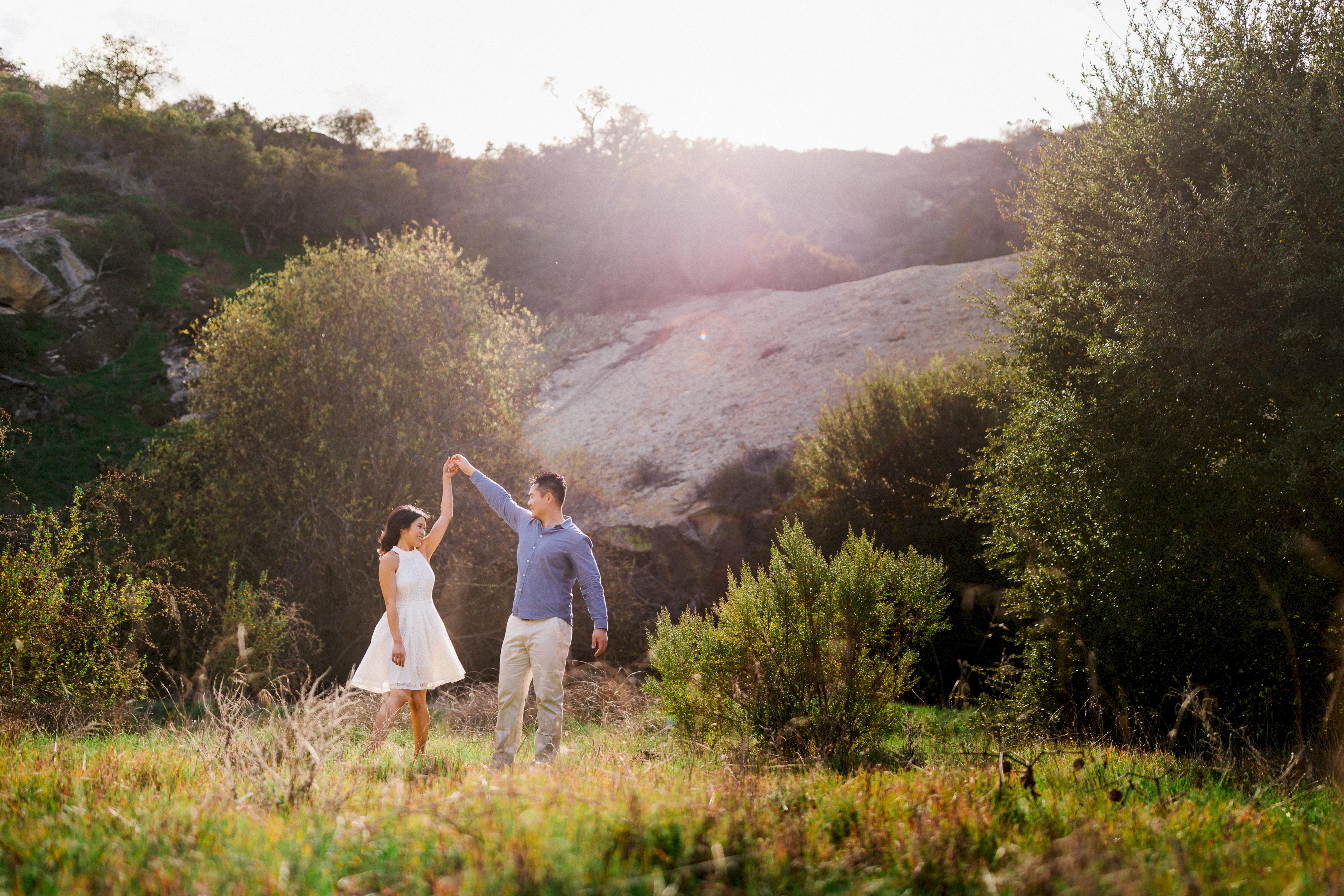 0023 MJ Willow Canyon Laguna Beach Engagement Photography