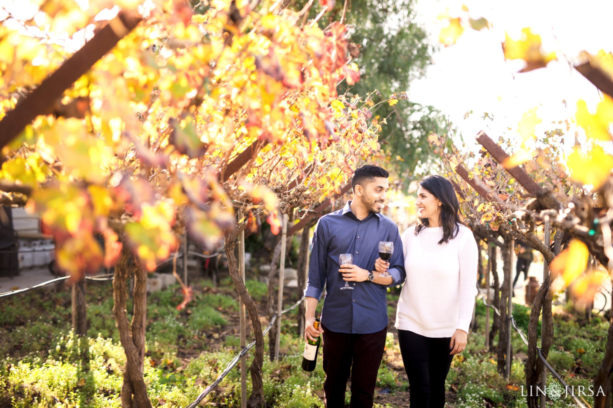 0026 AM Newport Beach Vineyards Quail Hill Engagement Photography