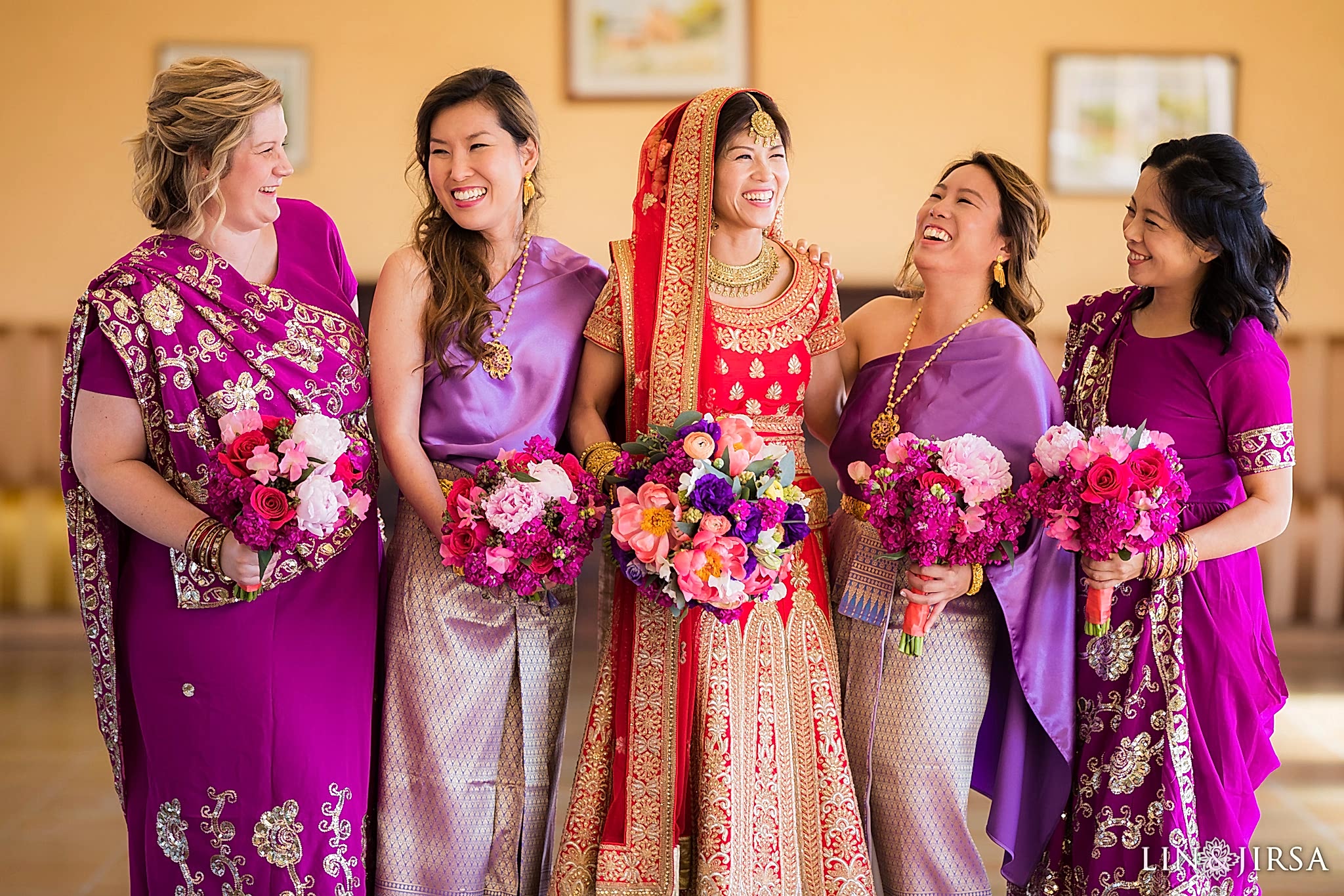 the ebell of los angeles indian wedding bride photography