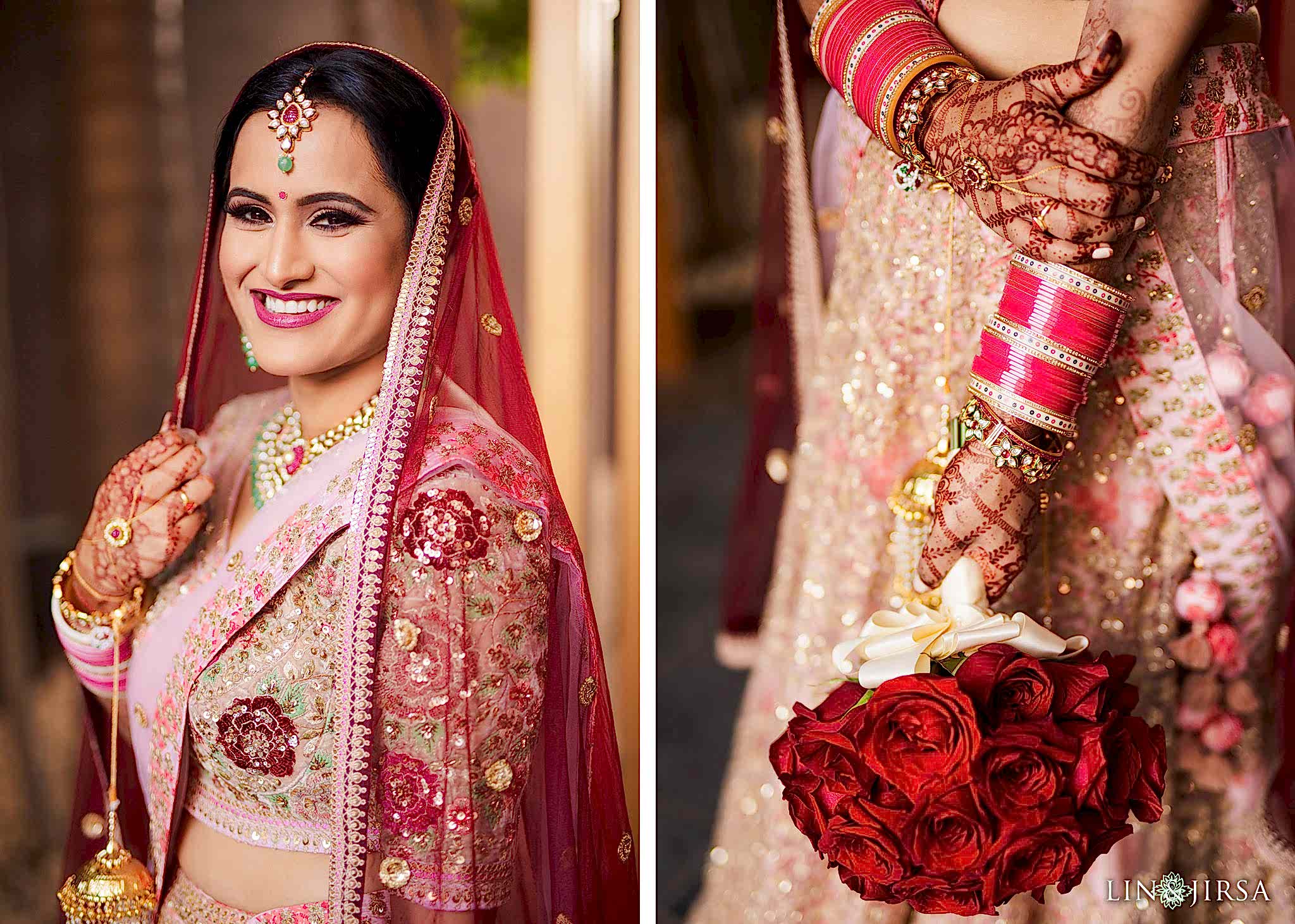 07 marina del rey marriott indian bride wedding photography