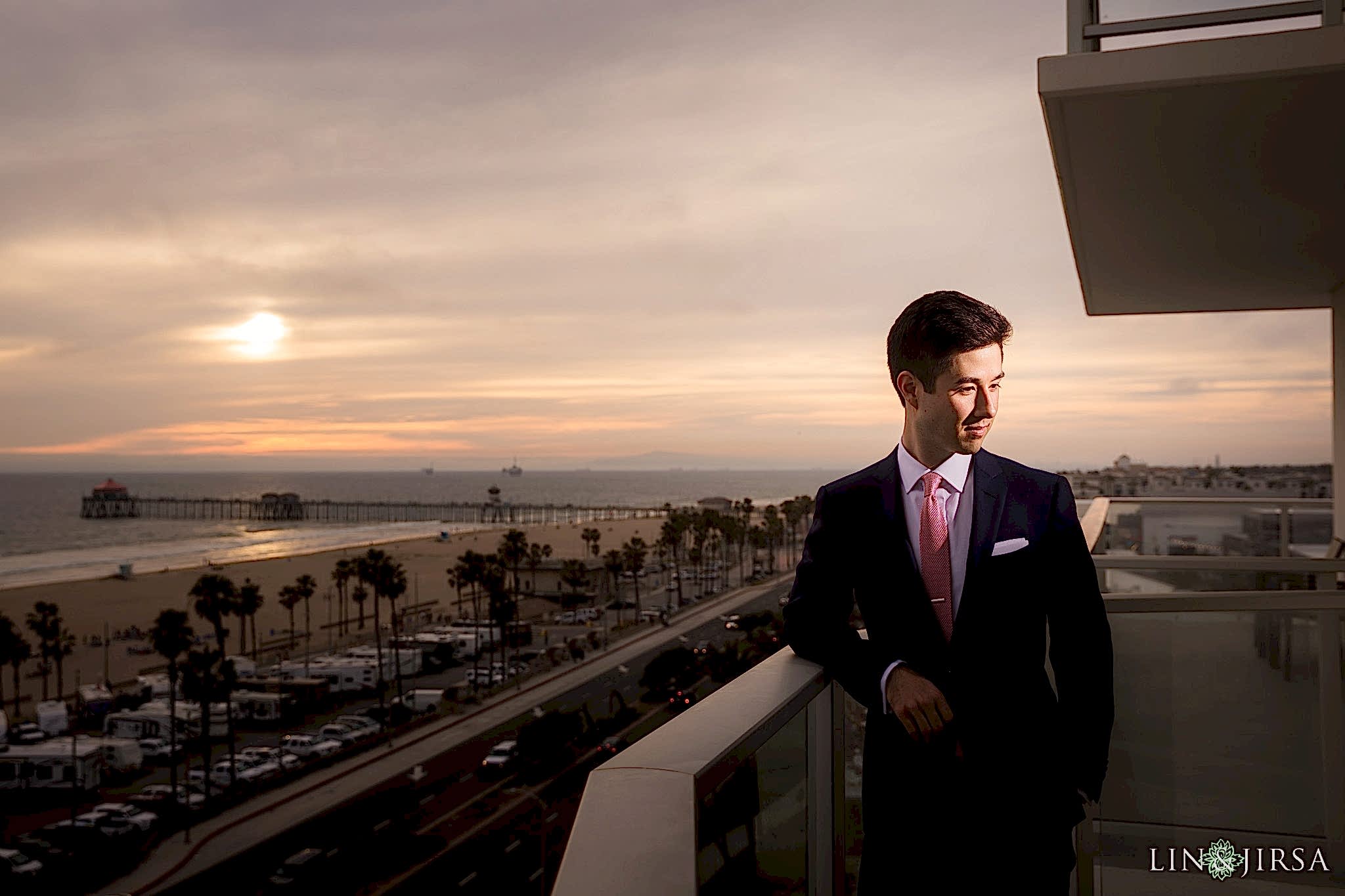 12 pasea hotel spa huntington beach groom wedding photography