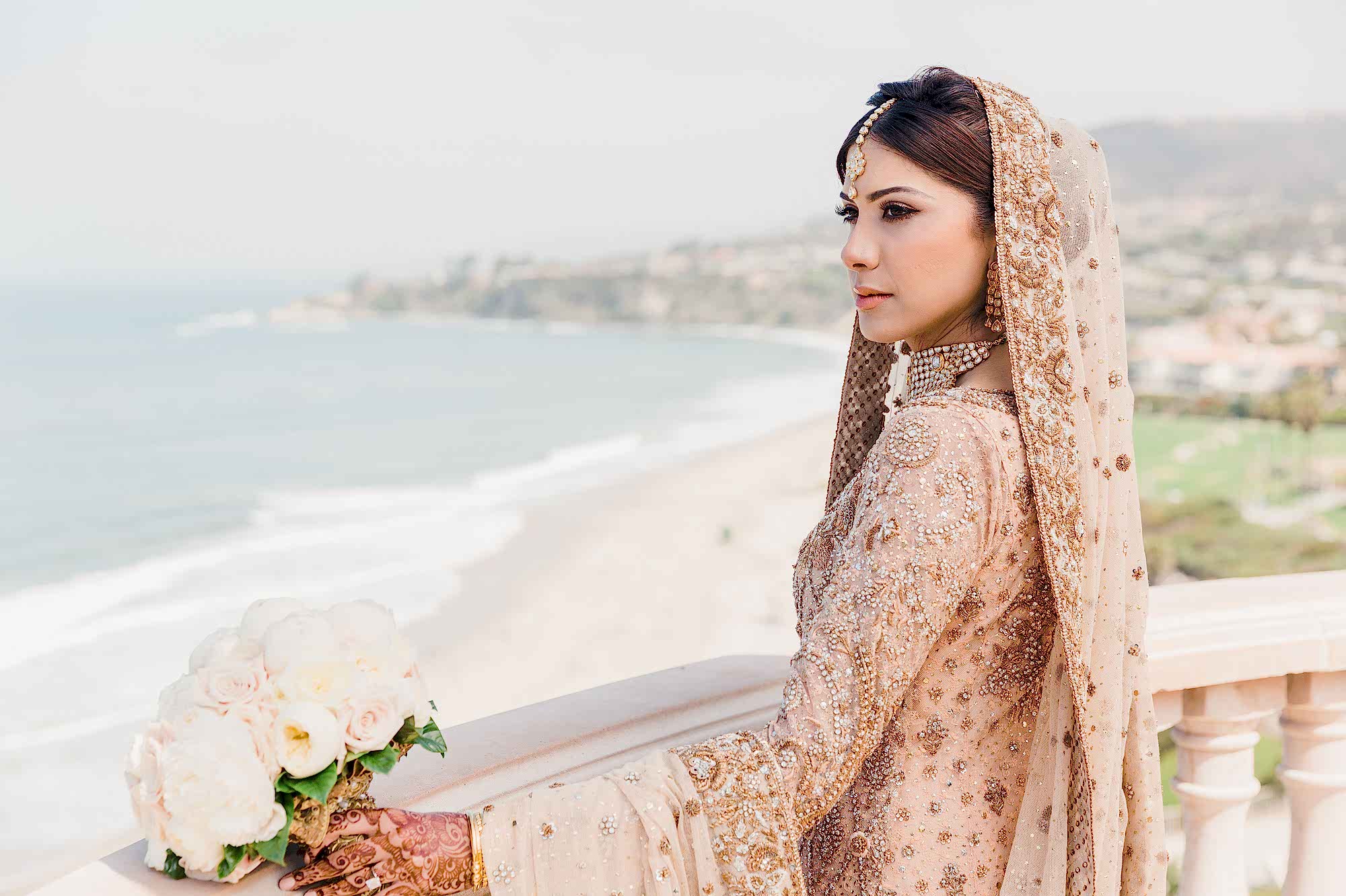 55 bright airy filmic wedding photo 1