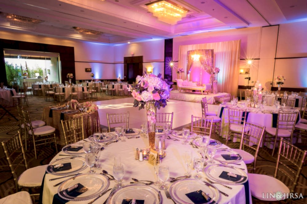 Avenue of the arts costa mesa wedding photography reception