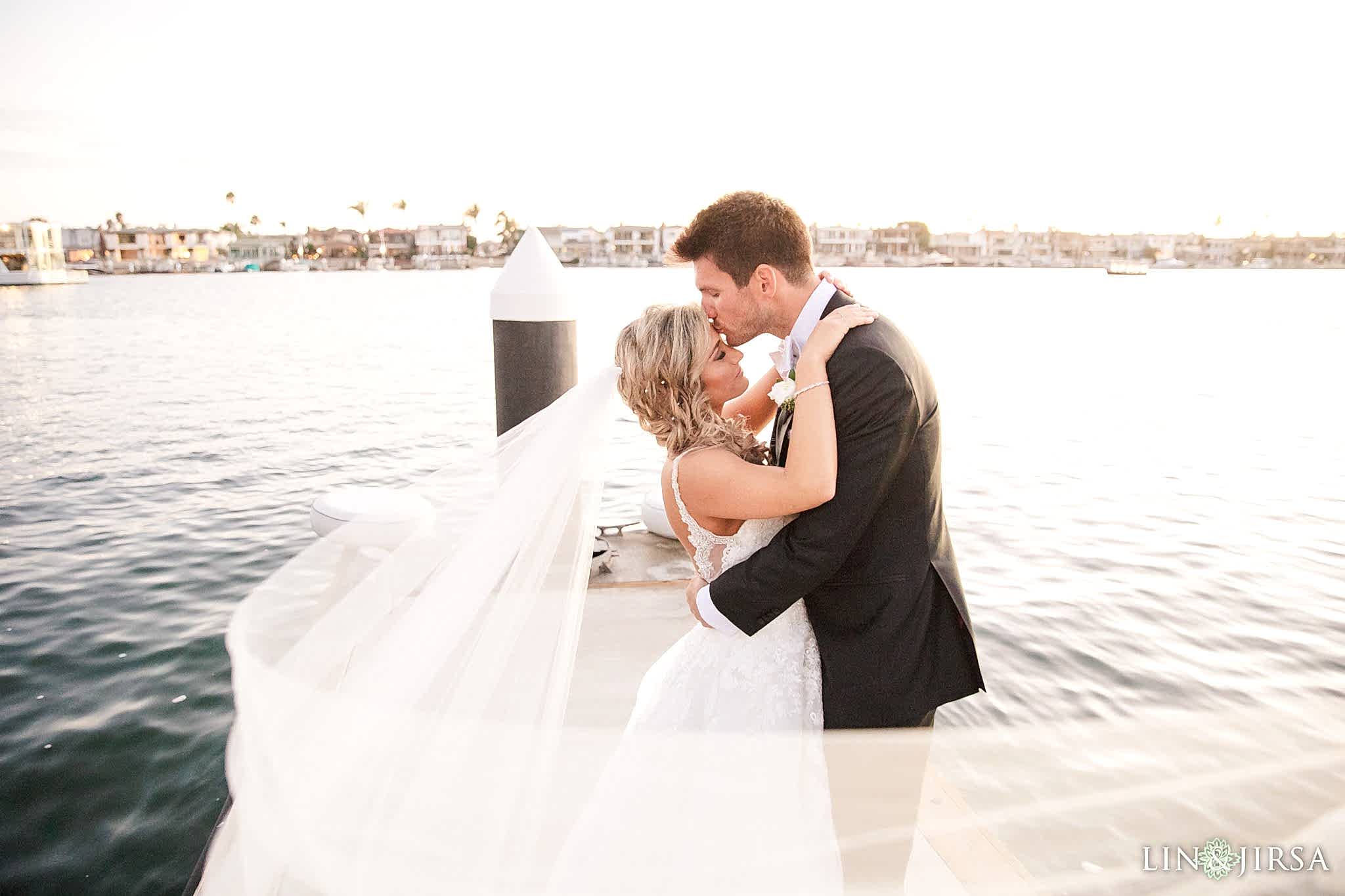 balboa bay wedding newport photography couple