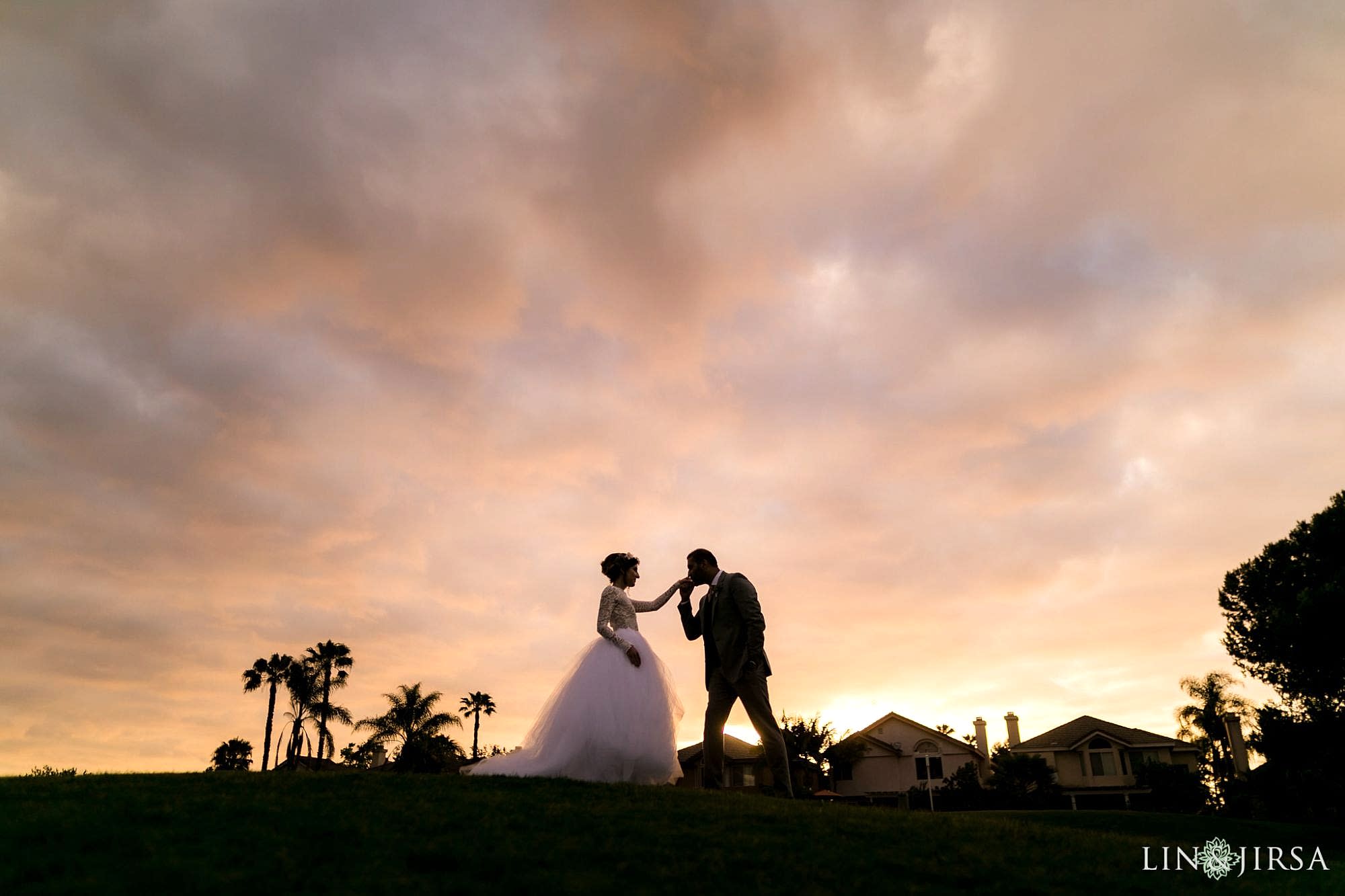 carmel mountain ranch san diego pakistani persian muslim wedding photography silhouette