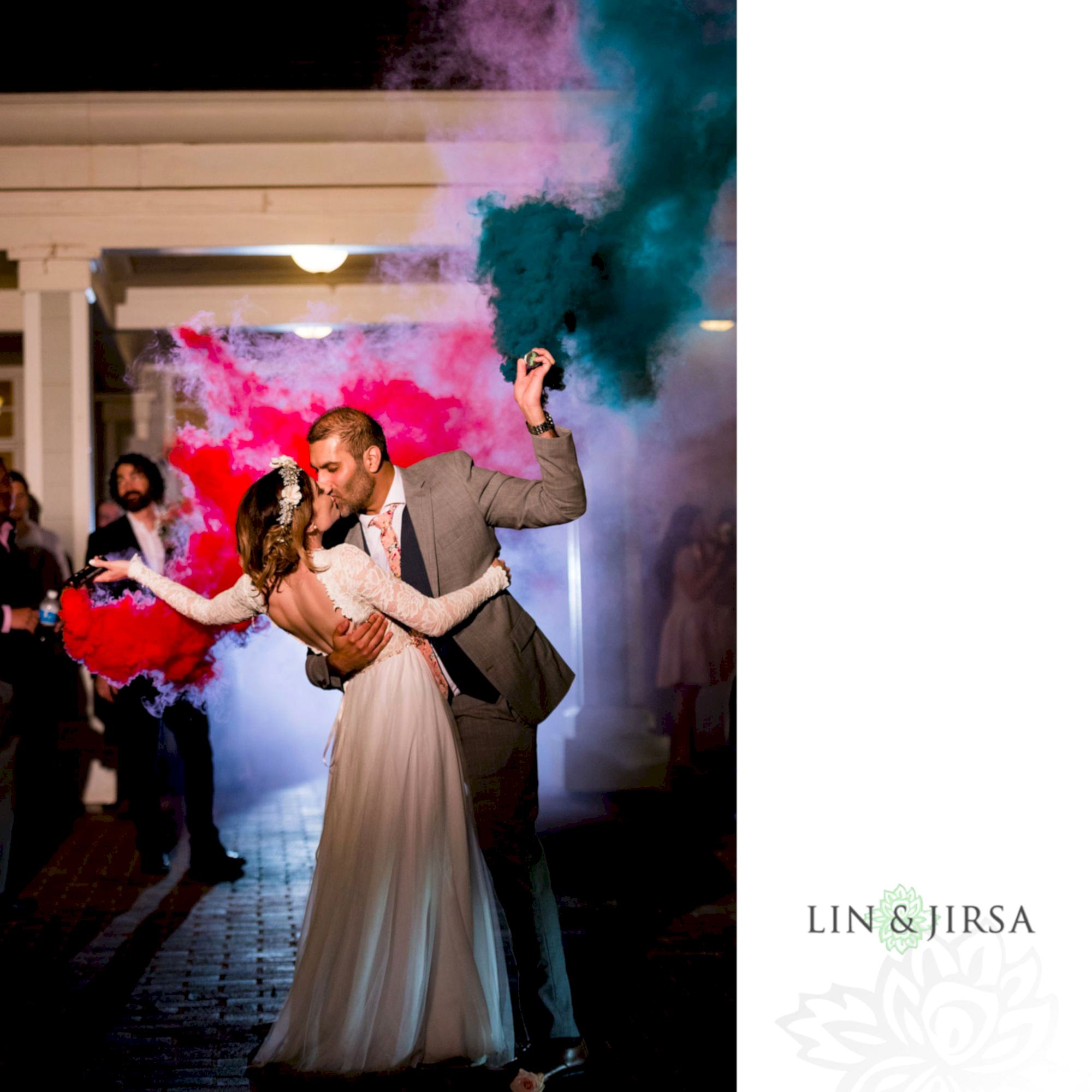 carmel mountain ranch san diego pakistani persian muslim wedding reception photography smoke kiss