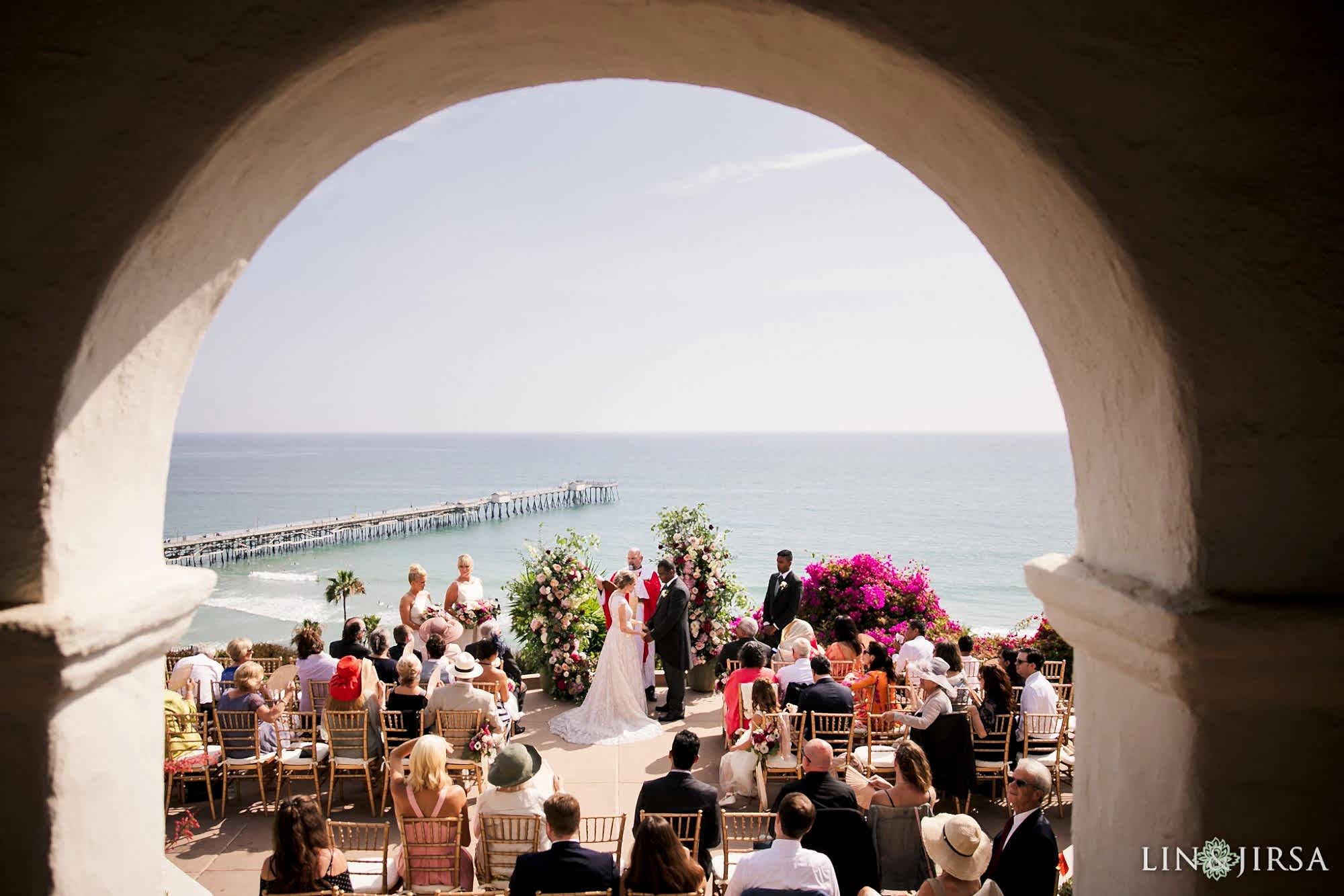 casa romantica san clemente wedding photography ceremony