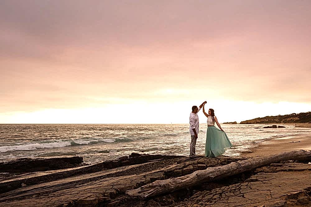 crystal cove engagement photography crystal cove engagement photography