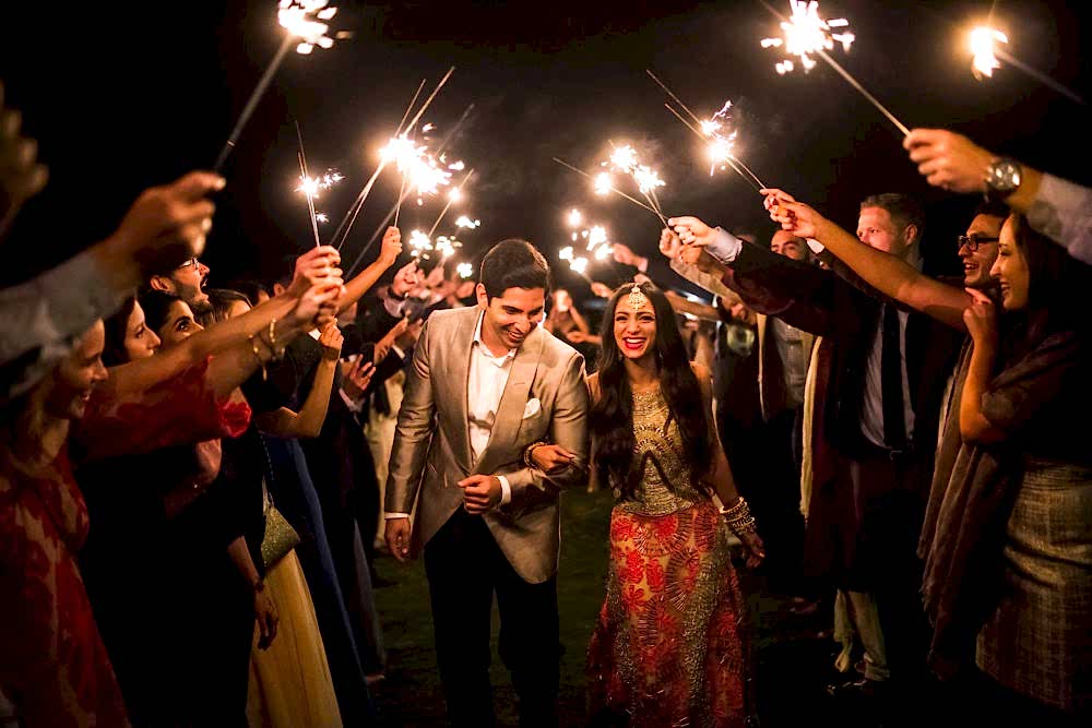 evening sparkler shot evening sparkler shot