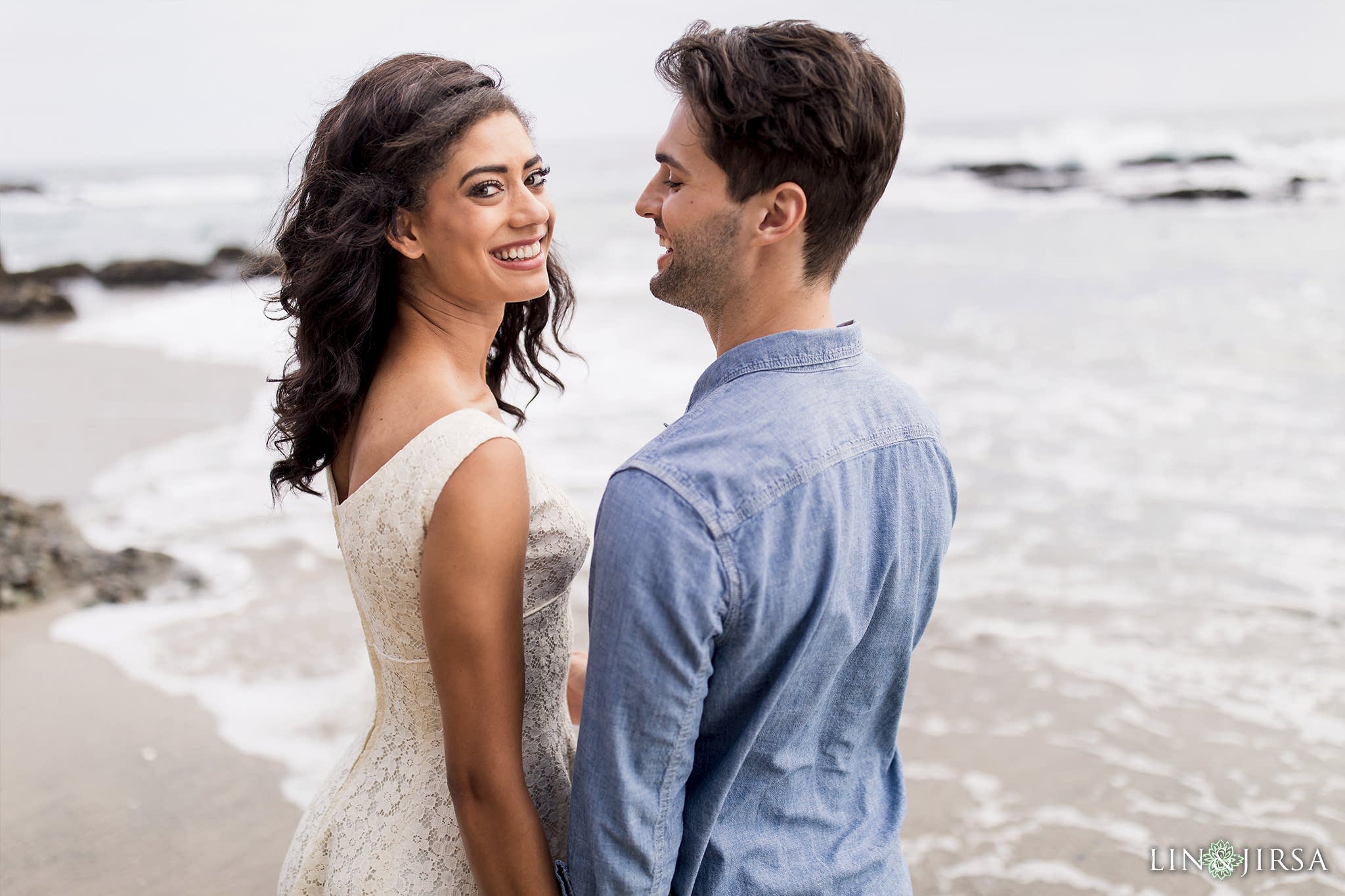 Laguna Beach Engagement OC Hair and Makeup Lin and Jirsa Photography Laguna Beach Engagement OC Hair and Makeup Lin and Jirsa Photography