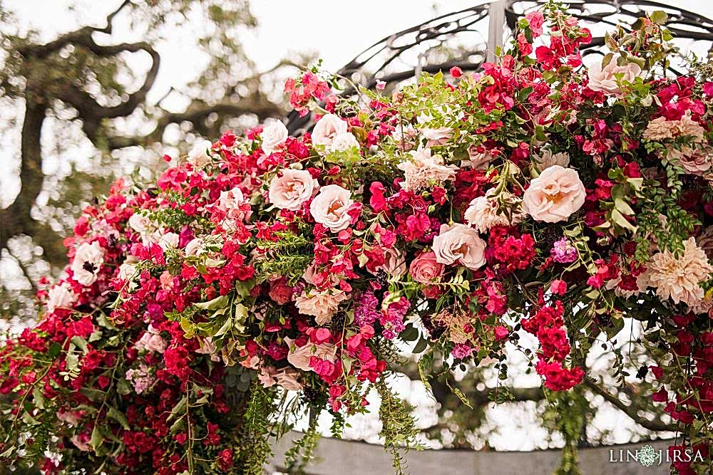 Meritage and Spa Napa Resort Mandap Flowers Amy Burke Designs