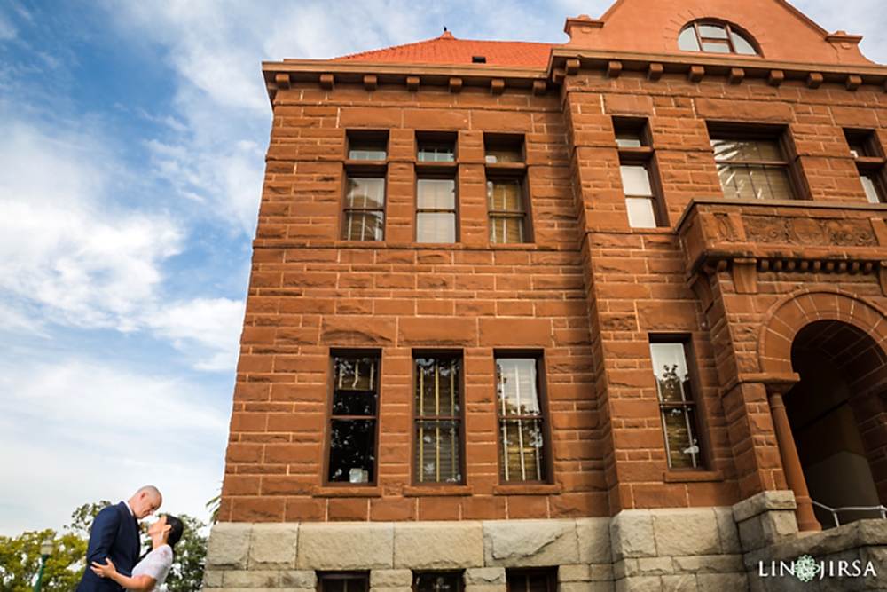 orange county courthouse wedding ceremony