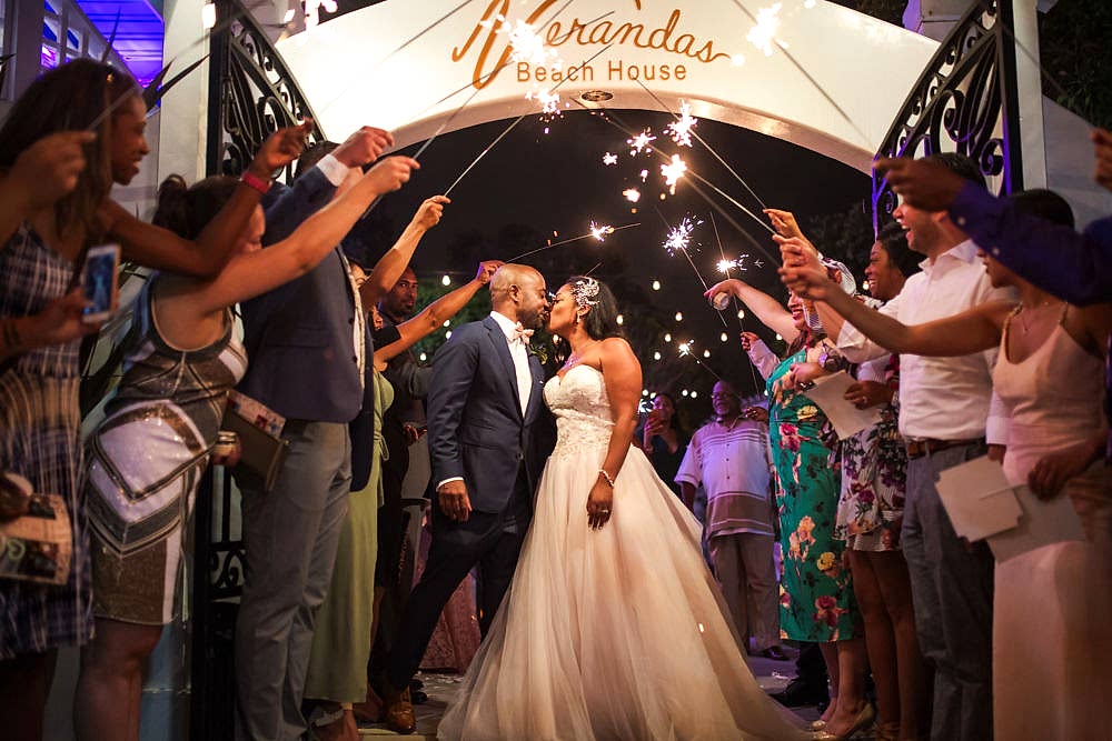 sparkler wedding photo sparkler wedding photo