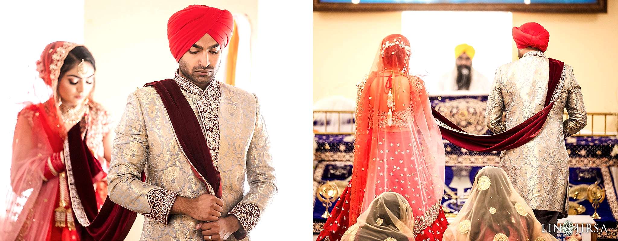 wedding ceremony Sikh Gurdwara San Jose